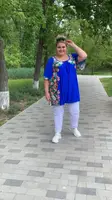 Летняя свободная  туника " Поэзия "  70-78