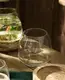 Ваза для цветов с подставкой 14137 10.5х15х15 см прозрачная