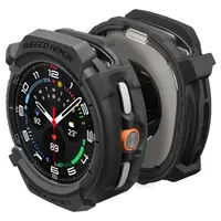 Чехол Spigen для Galaxy Watch 8 Classic (46 mm) Rugged Armor, Black (ACS10012)