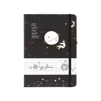 Блокнот на резинке 14х21см 80л. пл.80g. 3783-6L-1 клетка