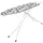 Доска для глажки Casa Si Superstandard Basic 120x38 White/Grey Trees (CS95150E290)