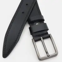 Чоловічий шкіряний ремінь Borsa Leather 115vfx83-black