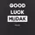 Экосумка "Good luck mudak", Черный, английский