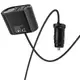 Адаптер автомобильный Hoco Companheiro Front and Rear Seat Cigarette Lighter Z35A |3USB, 2.4A, 100W|