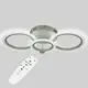 Потолочная LED люстра, светильник светодиодный Sunlight W8067/2+1
