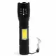 Фонарик аккумуляторный ручной Bailong BL-29 диод T6+COB зарядка от USB, фонарик led, водонепроницаемый