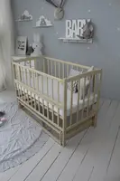 Ліжко дитяче Baby Comfort ЛД2 з маятником слонова кістка