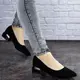 Женские туфли Fashion Tally 2019 40 размер 25,5 см Черный