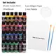Набор акриловых красок Acrylic Paint Set 24 баночки по 59 мл, бумага для рисования, палетка и кисточки 2 штуки