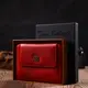 Яркий женский кошелек с вместительной монетницей на молнии из натуральной кожи Tony Bellucci 22013 Красный