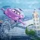 Ткань бязь хлопок Ранфорс Тачки