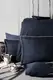 Семейное Постельное Белье La Romano Premium Satin 300TC Rodel Navy Blue 160х220см (2 шт)