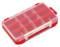 Коробка Meiho RUN GUN CASE 3010W-1 clear /red