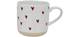 Кружка Ardesto Heart AR3075 350 мл белая
