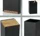 Стакан для зубных щеток Kela Сube 23687 7х7х11 см черный