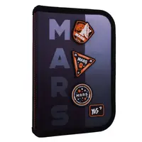 Пенал твердий одинарний із двома клапанами YES HP-04 Mars 533632 4х13х21 см