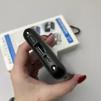 Power Bank Fast Charge с кабелем USB+Micro+Type-C+Lightning (10000mAh) Черный