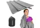 Полотенце из микрофибры 140х60 см EasyFit SilverWing в сумочке
