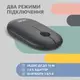 Мышь компьютерная безпроводная 2Е Silent WL BT Graphite black 2E-MF300WBK черная