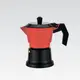 Гейзерная кофеварка Maestro MR-1657-3 150 мл 3 чашки красная