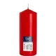 Свічка столова циліндр Bispol AURA Candles sw60/150-030 Червонй