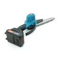 Акумуляторна міні-пила Chain Saw з двома шинами 6" і 8" • Універсальна ланцюгова пила 24V для саду та дачі