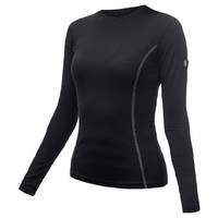Термокофта женская Sensor Merino Active LS SW11MA-black-S S черная