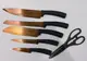 Набор кухонных ножей Edenberg EB-11026-Bronze 7 предметов бронзовый