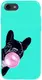 Чехол-накладка TOTO Pure TPU 2mm Print Case Apple iPhone 7/8/SE 2020 #75 Bubbledog Mint