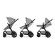 Универсальная коляска 3 в 1 Kinderkraft Moov Gray Melange KKWMOOVGRYM0NC