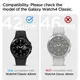 Защитное стекло Spigen для Galaxy Watch 4 Classic (42mm) EZ FiT GLAS.tR (2шт), (AGL03747)