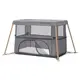 Кровать-манеж 2 в 1 Kinderkraft Movi Grey Wooden (KCMOVI00WOD0000)