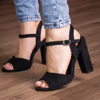 Жіночі босоніжки Fashion Cash 3037 35 розмір 23 см Чорний