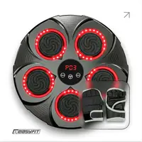 Боксерский тренажер EasyFit настенный музыкальный с подсветкой