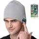 Портативная колонка шляпы с bluetooth наушниками SPS Hat BT True. Цвет: серый