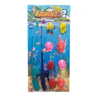 Игровой набор Рыбалка Bambi 1103-14, 2 удочки, рыбки, планшет, планшет