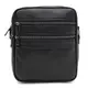 Мужская кожаная сумка Borsa Leather K13647bl-black