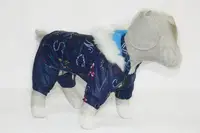 Комбинезон костюм для собаки Забава синий