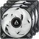 Кулер для корпуса ARCTIC P12 PWM PST A-RGB, черный, 3 шт.