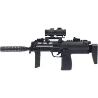 Автомат свето-звуковой ZIPP Toys HK MP7 Черный