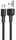 Кабель XO microUSB NB208 Liquid Silicone 2.4A/1m Black