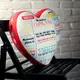 Подушка сердце 3D I love you 40х40х7,5 см 3DPS_WOL028