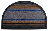 Коврик придверный Dariana Multicolor D-6077 45x75 см светло-серый