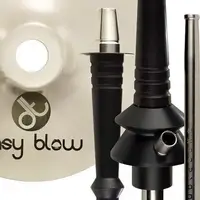 Кальян Dobletoke Easy Blow висота 72 см на 1 персону Craft Grey
