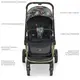 Коляска детская универсальная 2в1 EL CAMINO ME 1091-G PERSONA Black Pink Palm