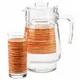 Набор питьевой Luminarc Brush Mania Orange P7451 7 предметов оранжевый