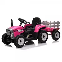 Электромобиль детский Bambi Трактор M-4479EBLR-8 розовый
