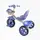 Детский велосипед 3-х колесный BS 811 BestTrike украинская озвучка 2 корзины. Violet  (169770)
