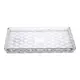 Блюдо для закусок Lirmartur стеклянное 24,5*20,5*2 см HP-YH-39