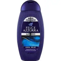 Шампунь-гель для душу 400 мл Shower gel Shampoo Uomo Cool Blue Felce Azzura 8001280309694